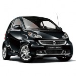 「smart fortwo electric drive edition black & white」を限定発売