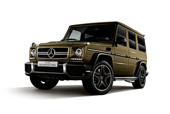 Mercedes-Benz 「G 63 AMG 35th Anniversary Edition」「G 350 BlueTEC 35th Anniversary Edition」を発表