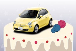 「FIAT 500 Giallo Vaniglia（ジャッロ ヴァニリア）」 －人気のバニライエロー限定車でおいしいドライブを－