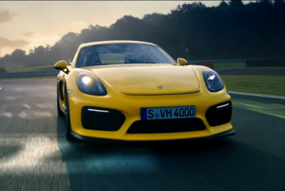 Porsche Cayman GT4 プロモーション映像